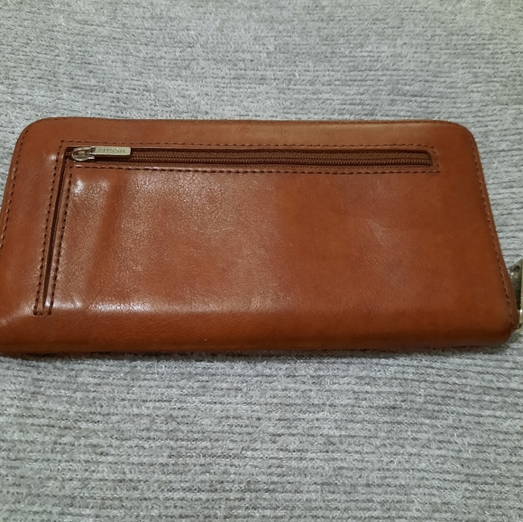 Fossil wallet. Brown - Picture 2 of 7